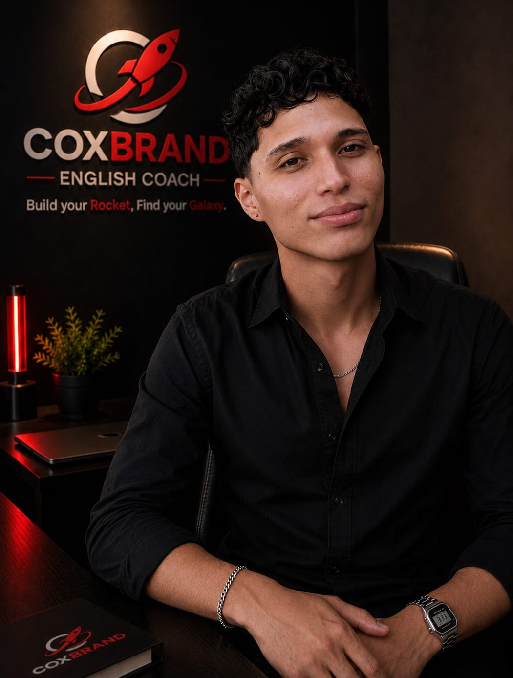 Brandon Pineda, fundador y director general de COXBRAND
